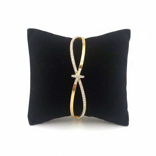 Bracelet Rania plaque dorée